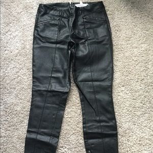 Faux Leather Pants